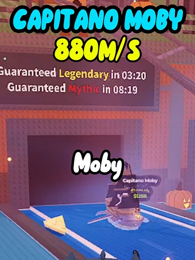 Como Conquistar o Capitano Moby em Steal A Brainrot