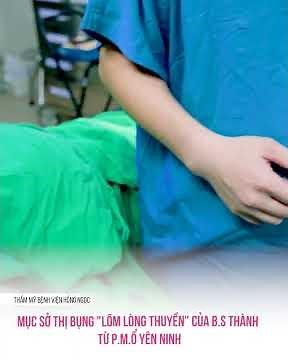 🔴MỤC SỞ THỊ BỤNG "LÕM LÒNG THUYỀN" CỦA B.S THÀNH TỪ P.M.Ổ YÊN NINH