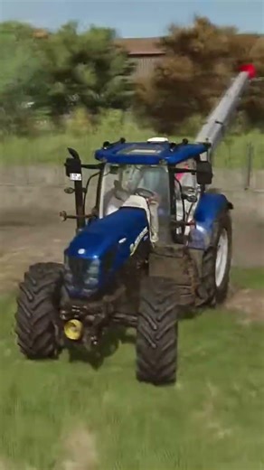 Mixing a Huge Slurry Pit with a Newholand T7.170!
