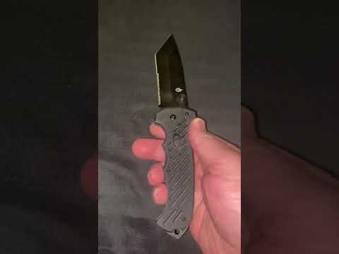 Gerber Gear Fast Draw Pocket Knife 8.6 inches my first in impressions and thoughts