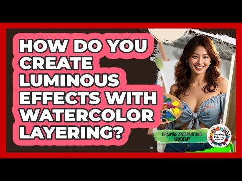 How Do You Create Luminous Effects With Watercolor Layering? - Drawing and Painting Academy