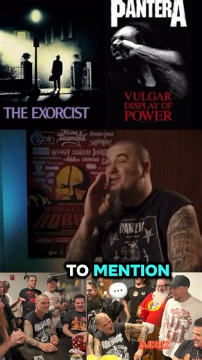 Phil Anselmo admits ripping off The Exorcist #pantera #metalhead #philanselmo