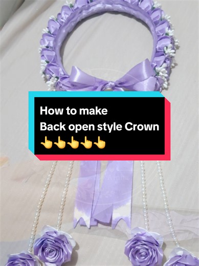 How to make Back open style Ribbon Crown.. customize your own color.. Order now.. WhatsApp no 923445672175 #jewellery #viral #bts #fyp #trending *Please confirm your order 20 to 25 days before your event ...* https://www.facebook.com/share/1CmpNsuxfZ/