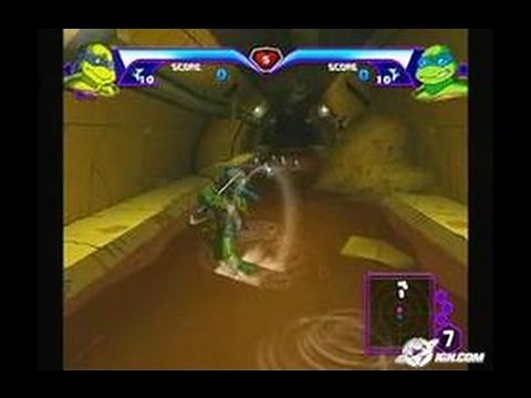 Teenage Mutant Ninja Turtles GameCube Gameplay
