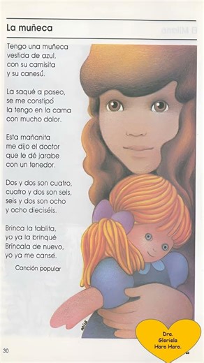 La muñeca. Libro español lecturas