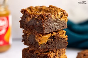 Easy Biscoff Brownies Recipe | Kitchen Mason