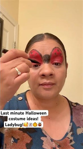 Last minute Halloween costume ideas! Ladybug!🥰👻🎃🐞#marykay #costumes #disfrazhalloween