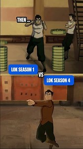 season 1 korra is NOT the same as season 4 korra...