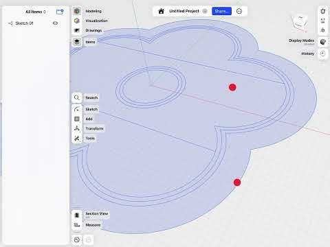 A polymer clay cutter in SHAPR3D