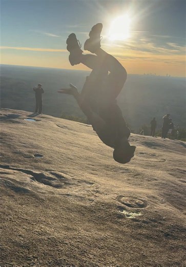 I Made It To The Top Of Stone Mountain😅👏🏾!! #jump_god1 #stonemountain #atl #goviral #fypシ