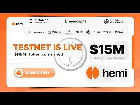 Hemi Network Testnet Airdrop: Bitcoin & Ethereum Combined! Full Guide | Backed By Binance Labs