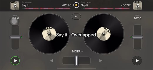 Say It: An Exploration of Overlapped Audios