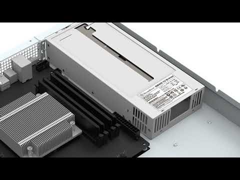 SilverStone Releases RM100 1U Rackmount Server Chassis with Reversible IO Design