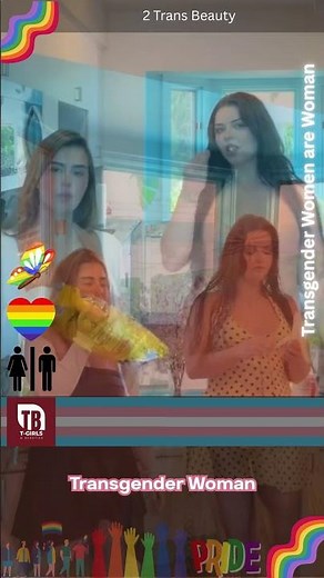 Male to Female Transgender Woman - 2 Trans Beauty #transgender #viral #shorts