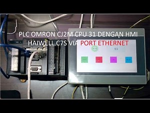 1. CJ2M CPU31 DG HMI HAIWELL C7S