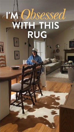 I’m Obsessed With This Cowhide Rug | #Ecowhides Review