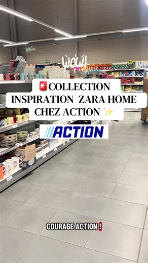 Collection inspiration Zara Home chez Action - nouveautés 2026