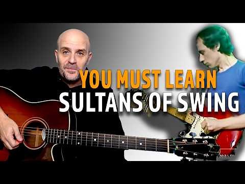 Sultans of Swing Guitar Lesson and Looper Tutorial Too! -Play This At Your Next Gig!
