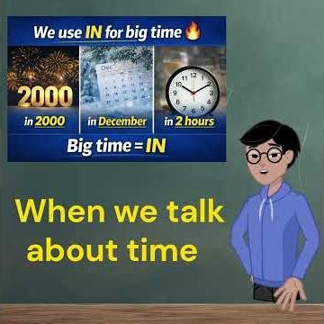 How to use IN Prepositions