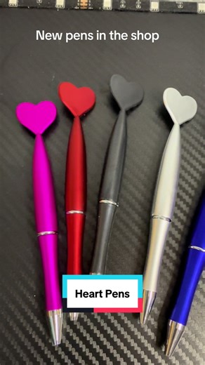 New Heart Pens have arrived! New in the shop to add to your bundles ❤️ #ashbundlesandmore #bookishtiktok #BookishBundle #biblestudybundle #BookTok