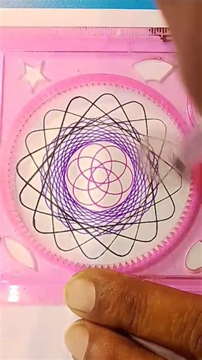 Amazing 😍 spirograph design 🌀 #shorts
