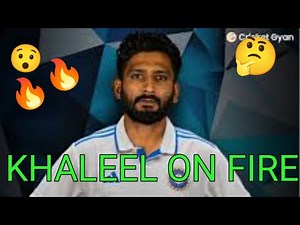 Khaleel Ahmed On Fire |4 Wickets in 4 Overs!🔥" Bowling Highlights | Team India Cricket Update 🔥😯😯✅