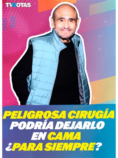 Tras rumores sobre su mu3rte, Édgar Vivar reapareció para aclarar que sí enfrenta delicados problemas de salud 👀 El actor confesó que deberá someterse a una cirugía por una desviación en la columna, procedimiento que podría dejarlo en cama durante varios meses #edgarvivar #tvnotas
