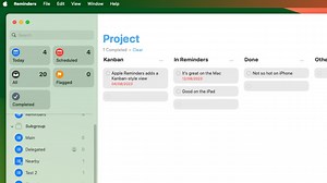 How and when to use the new Kanban feature in Reminders on macOS Sonoma
