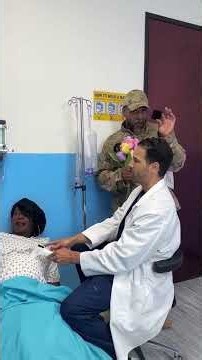 He returned from war… with a proposal 💍😭Thank you for your service, soldier!