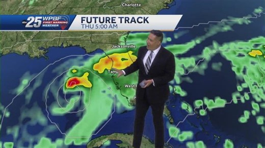Scattered rain and localized flooding across South Florida