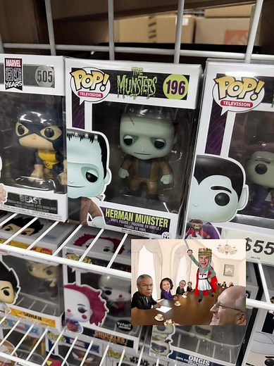 You’re a Herman Munster #thislandismyland #jibjab #hermanmunster #threepurplehearts