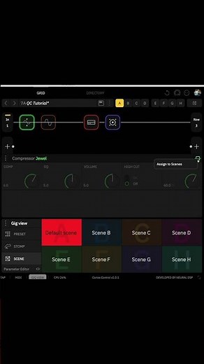 Basics of Using Scenes on the Quad Cortex