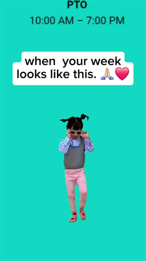 I'm excited to be busy, but not work busy. 🥱 #workingmom #pto #exhausted #fyp