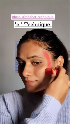 How to apply Blush with Technique|blush hack #youtubeshorts #makeup #blush #explore #viral #wedding
