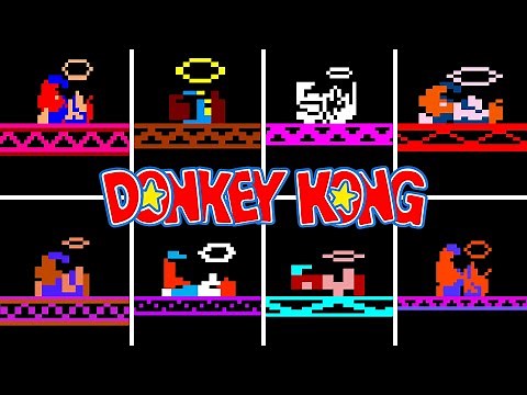 😵 Mario DIES in every Donkey Kong version (+ All Game Over screens)