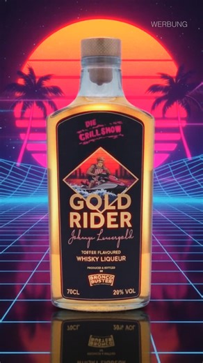 - Kleine Eigenwerbung - Hier kommt GOLD RIDER! Mein erster eigener Whisky-Likör. Ich hab mich mit Broncobuster zusammengetan und eine Kombination aus vollmundigem Whisky und köstlichem Toffee geschaffen! Mild, süß und voller Geschmack - der schmeckt den Boys und Girls gleichermaßen! Also ab in den Hals und ZÜNDEN, Freunde! #bbq #foodporn #outdoorcooking | Die Grillshow