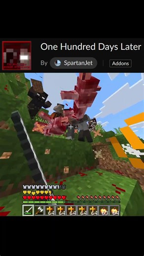 28 Days Later Mod Showcase #minecraft #bedrock #horrorfilms #zombie