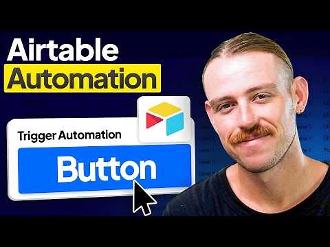 Trigger Webhooks from Airtable Buttons (Automation Tutorial)