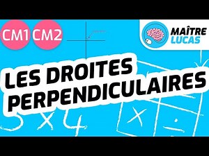 Recognizing and drawing perpendicular lines - Grades 4-5 - Cycle 3 - Mathematics - Geometry