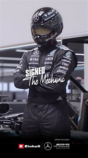 11K views · 97 reactions | The Mechanic... coming soon  Mercedes-AMG Petronas F1 Team | Einhell | Facebook
