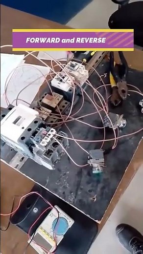 Forward-Reverse #electrician #motorcontrol #electrical