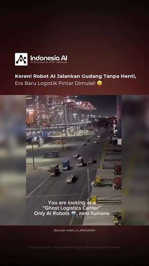 Ini nih yang namanya “Ghost Logistics Center”. Gudang otomatis yang...
