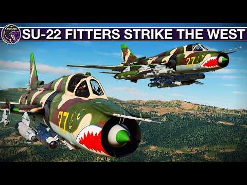Cold War East German Su-22 Fitters Strike West Germany | DCS