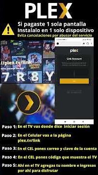 INICIAR SESION EN TV PLEX