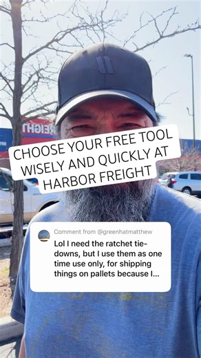 Choose your Harbor Freight free tool wisely and quickly!