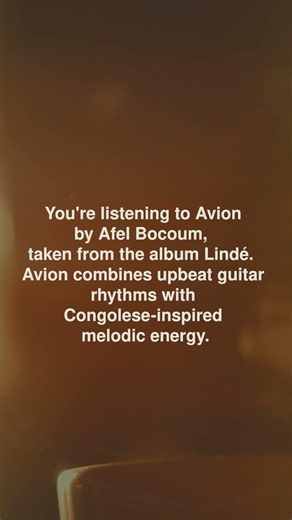 Kick back this morning with Afel Bocoum's 'Lindé' album. ☕️