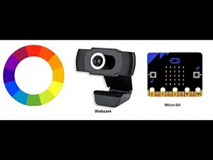 Real-time color detection using webcam and Micro:bit