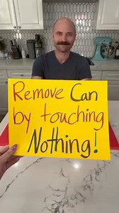 Remove can by touching nothing 🎬 This original video was produced by Network Media and Jennie Carroll | Rick's Kitchen Crew