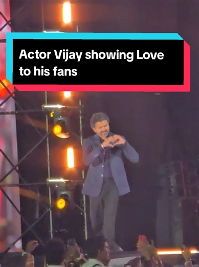 Actor Vijay's Heartwarming Gesture for His Fans