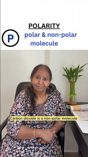 🧪Easy tip to find POLARITY of a molecule 🥼#shorts